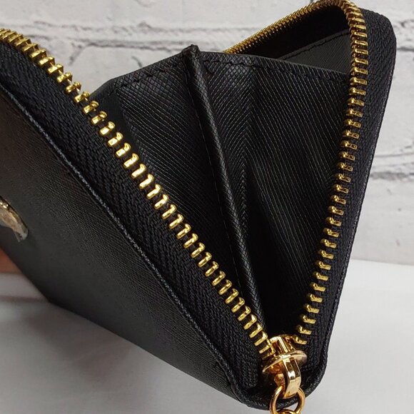 TORY BURCH ROBINSON FULL-ZIP LONG WALLET LEATHER - Picture 6 of 16